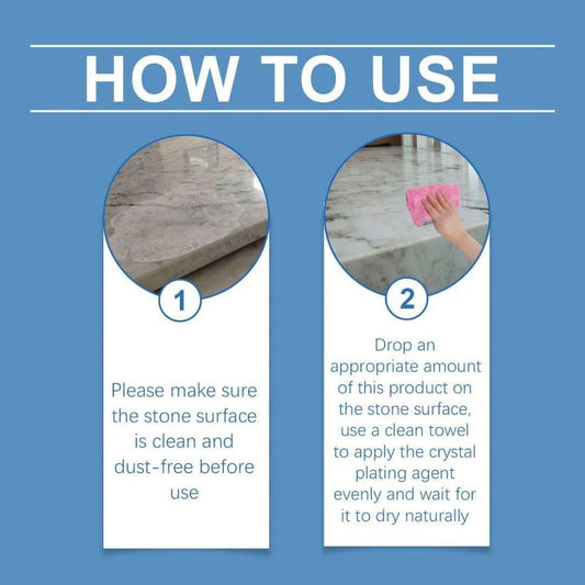 Stone Material Crystal Plating Agent 100Ml (Pack of 2) - INDMART