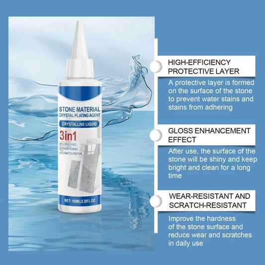 Stone Material Crystal Plating Agent 100Ml (Pack of 2) - INDMART