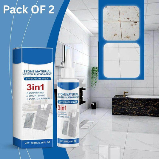 Stone Material Crystal Plating Agent 100Ml (Pack of 2) - INDMART