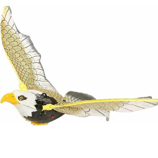 Realistic Flying Eagle Bird Toy with Spread Wings - INDMART